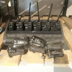 GP344 TALKIE WALKIE 16 CHANNELS MOTOROLA KIT OF 6