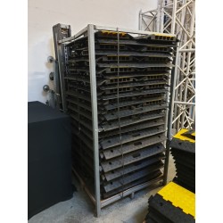 LOT DE 48 PASSAGES  DE CABLE 5 ET  3 CANAUX