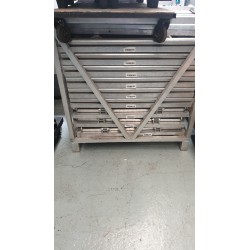BARRERA CHOQUE ALU 1M (LOTE DE 10 ) 