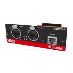 NXDT104MK2 Carte reseau Dante pour NXAMP