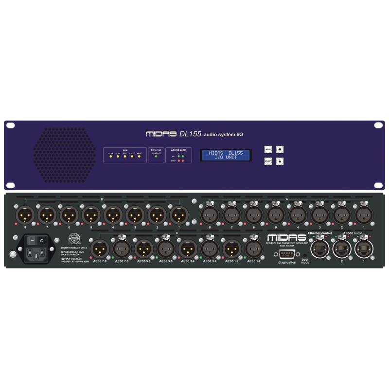 DL151  STAGEBOX ( boitier de scène )  MIDAS 