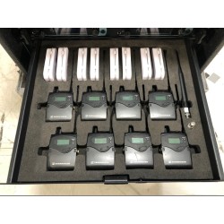 SET OF 08 x EM2000 RACK EAR MONITOR SENNHEISER
