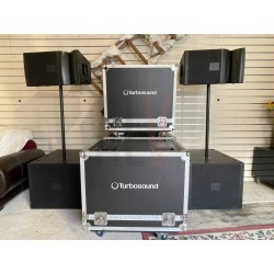 TBV123 + TVB 118 BERLIN COMPLETE TURBOSOUND AMPLIFIED SYSTEM