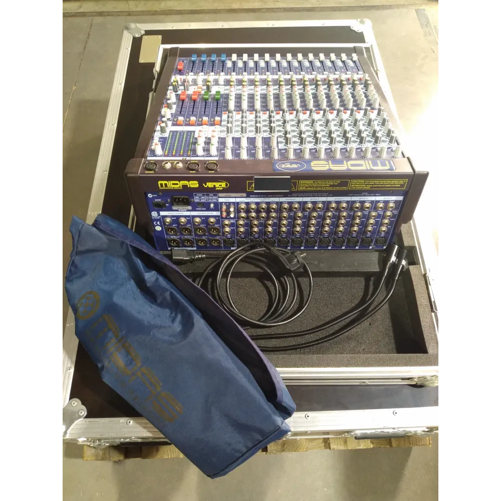 VENICE 160 MIDAS ANALOG CONSOLE + SPX2000 + OPAL BSS 366 (LOT)